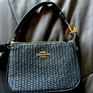 Coach Mini Nolita Navy blue bag